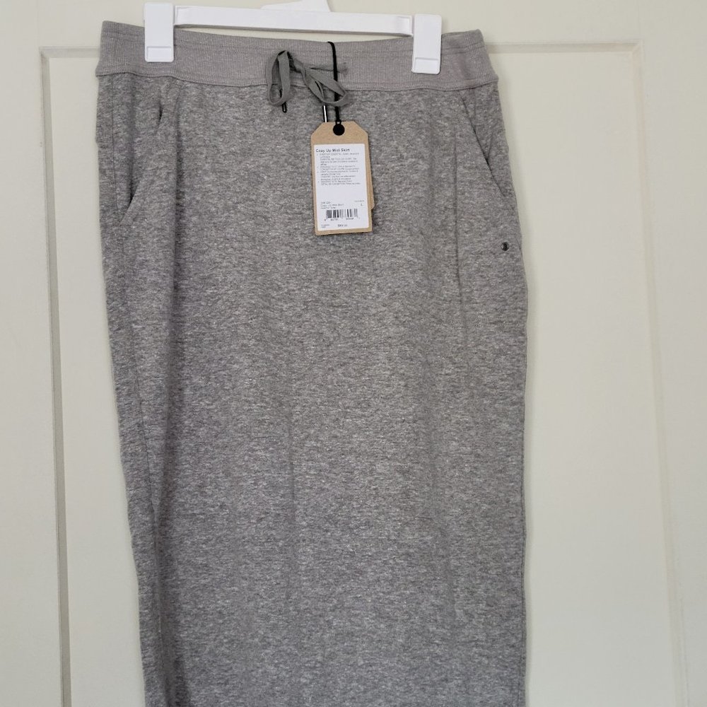 NWT Prana Cozy-Up midi skirt (L)